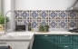 Preview: Spritzschutz Küche Scandinavian Tile