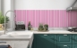 Preview: Spritzschutz Küche Pink Grau Linien