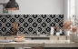Preview: Spritzschutz Küche Black Design