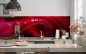 Preview: Spritzschutz Küche Red Techno Abstract