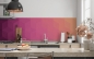 Preview: Spritzschutz Küche Farbspiel Geometrie