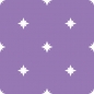 Preview: Spritzschutz Küche Violett Sterne