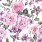 Preview: Spritzschutz Küche Watercolor Floral