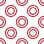 Preview: Spritzschutz Küche Rote Kreise