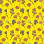 Preview: Spritzschutz Küche Gelbe Blumenwelt