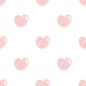 Preview: Spritzschutz Küche Rosa Herz Muster