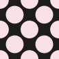 Preview: Spritzschutz Küche Puderfarbene Polka Dots