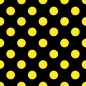 Preview: Spritzschutz Küche Schwarz Gelb Punkte