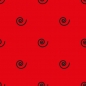 Preview: Spritzschutz Küche Schwarz Rot Spirale