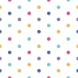 Preview: Spritzschutz Küche Colourful Polka Dot