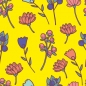 Preview: Spritzschutz Küche Blumen Frühjahr
