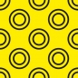 Preview: Spritzschutz Küche Knall Gelbe Kreise