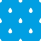 Preview: Spritzschutz Küche Blau Weiß Regentropfen
