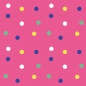 Preview: Spritzschutz Küche Konfetti Punkte Pink