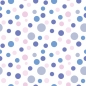 Preview: Spritzschutz Küche Polka Dot