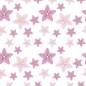 Preview: Spritzschutz Küche Lila Blumen Sterne