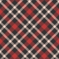 Preview: Spritzschutz Küche Klassisches Tartan Karo