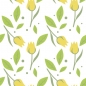 Preview: Spritzschutz Küche Gelbe Tulpen
