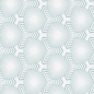 Preview: Spritzschutz Küche Hexagon Pattern