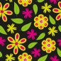 Preview: Spritzschutz Küche Floral Pattern