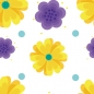 Preview: Spritzschutz Küche Blumen Design