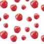 Preview: Spritzschutz Küche Rote Apfel Muster