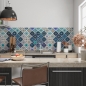 Preview: Spritzschutz Küche Arabische Fliesen Mosaik