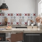 Preview: Spritzschutz Küche Damascus Tiles