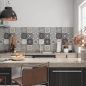 Preview: Spritzschutz Küche Cement Antique Tiles
