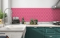 Preview: Küchenrückwand Pinke Welle
