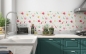 Preview: Küchenrückwand Blühende Knospen
