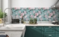 Preview: Küchenrückwand Art Nouveau Rose