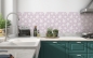 Preview: Küchenrückwand Pastell Pflanzen Floral