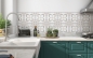 Preview: Küchenrückwand Griechische Wand Motiv