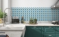 Preview: Küchenrückwand Hexagon Motiv