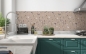 Preview: Küchenrückwand Beige Terrazzo Stein