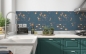 Preview: Küchenrückwand Blue Terrazzo Stone