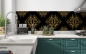 Preview: Küchenrückwand Golden Ornament