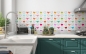 Mobile Preview: Küchenrückwand Colorful Heart