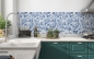 Preview: Küchenrückwand Blaue Hortensien