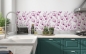 Preview: Küchenrückwand Magnolia Blumen
