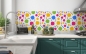 Preview: Küchenrückwand Colorful Retro Style