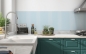 Preview: Küchenrückwand Blaue Linien