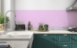 Preview: Küchenrückwand Pink Ornament