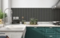Preview: Küchenrückwand Graue Linien