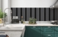 Preview: Küchenrückwand Balken Design