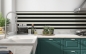 Preview: Küchenrückwand Linien Motiv