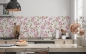 Preview: Küchenrückwand Pink Blumen