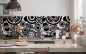 Preview: Küchenrückwand Illusion Kreise