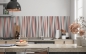 Preview: Küchenrückwand Linien Abstrakt